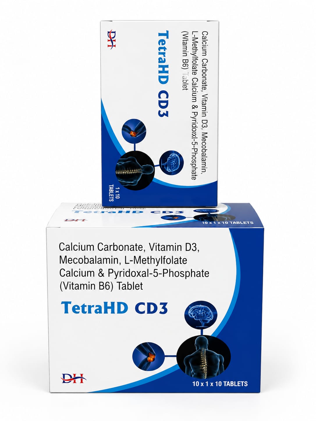 TETRAHD CD3 Tablet product pack