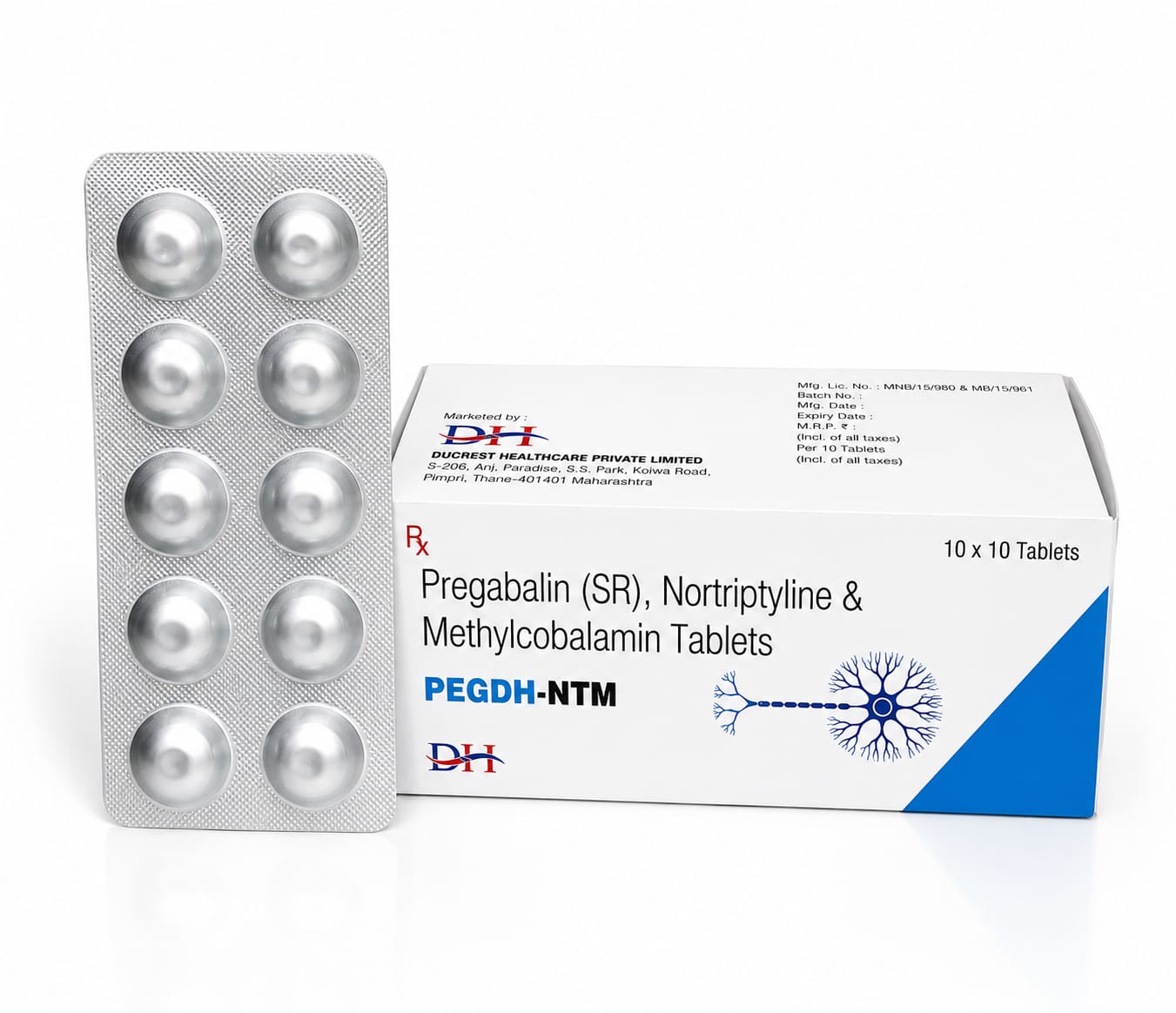 PEGDH-NTM Tablet product pack