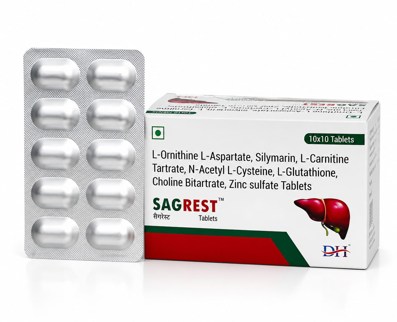 SAGREST Tablet product pack